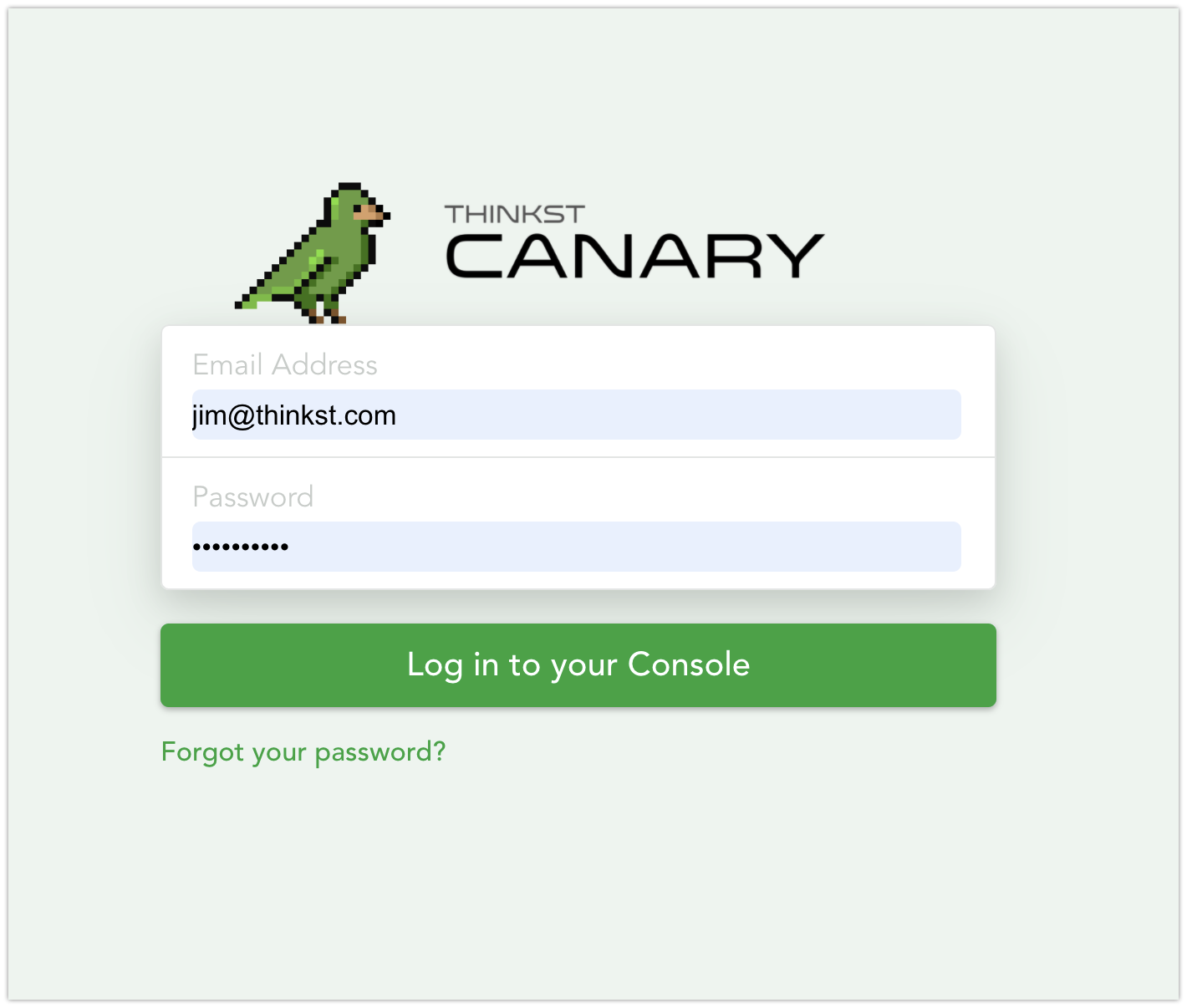 Canaray Login