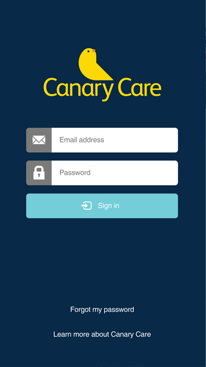 Canary Care Login