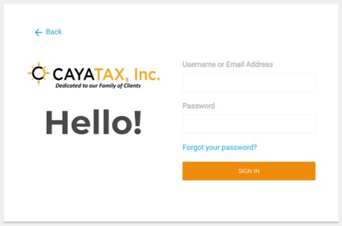 Cantax Login