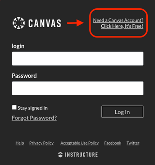 Canvas Fit Login