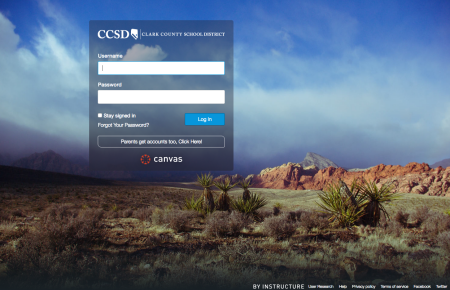 Canvas Login Ccsd