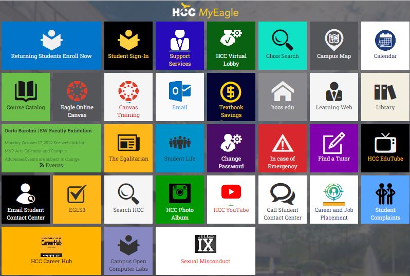 Canvas Login Hcc