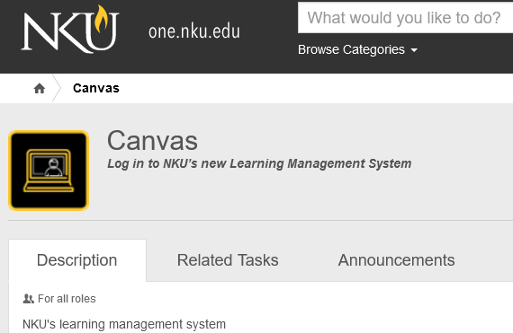 Canvas Login Nku