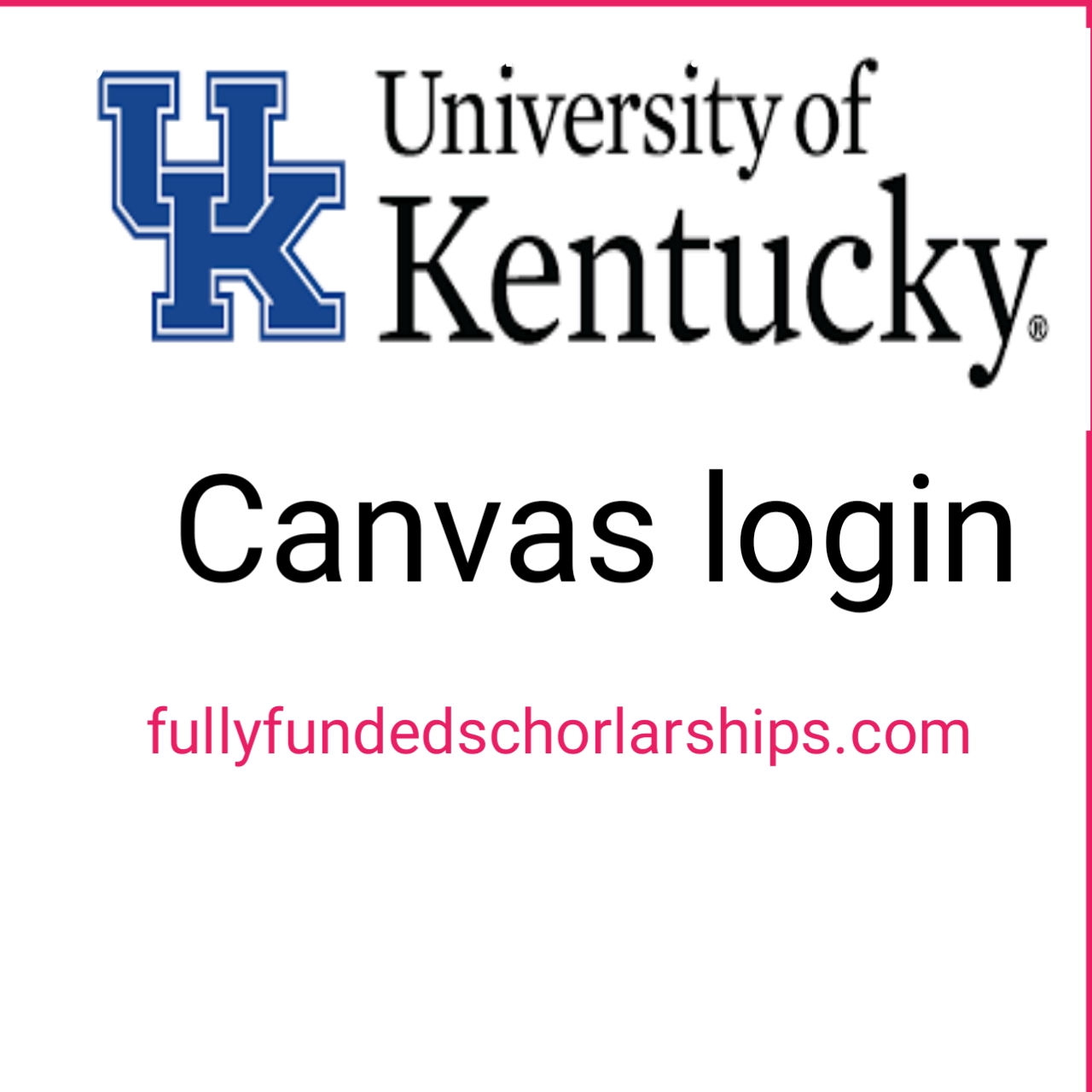 Canvas Login Uky