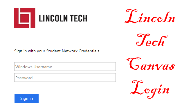 Canvas Student Login Lincoln Tech