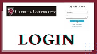 Capella University Login Application