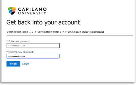 Capilano Account Login