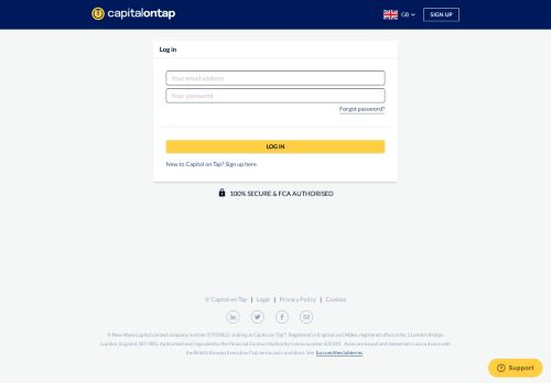 Capontap Login