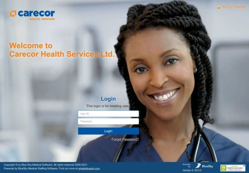 Carecor Login