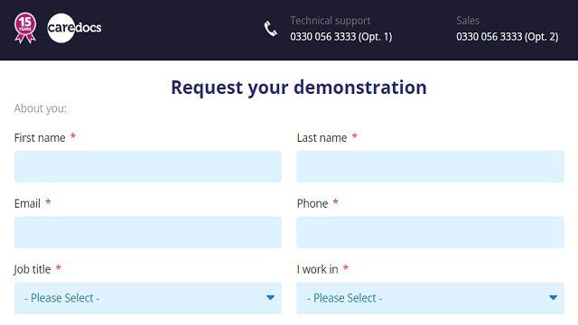 Caredocs Cloud Login