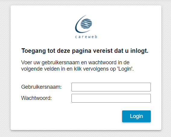 Careweb Login