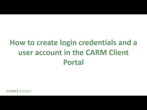 Carm Login Portal