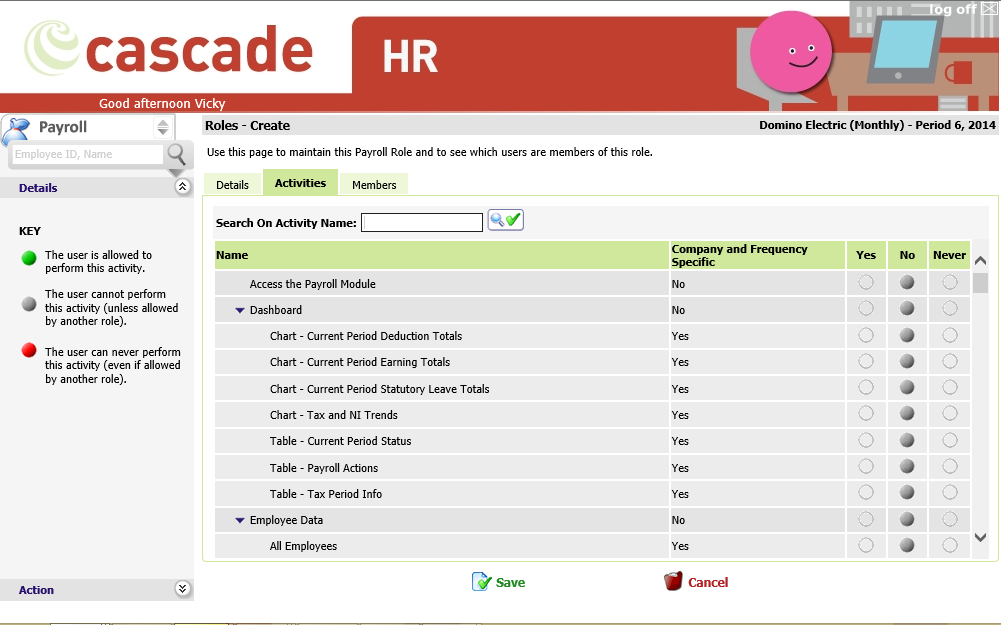 Cascade Employee Login