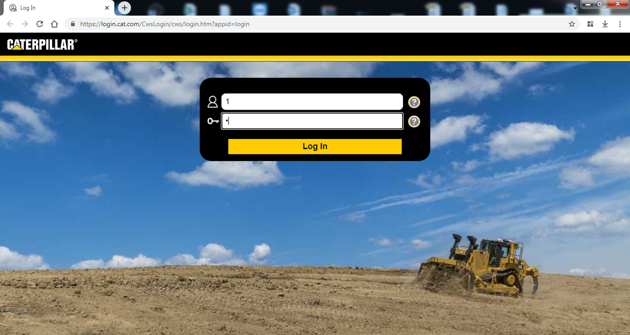 Caterpillar Sis 2 Login