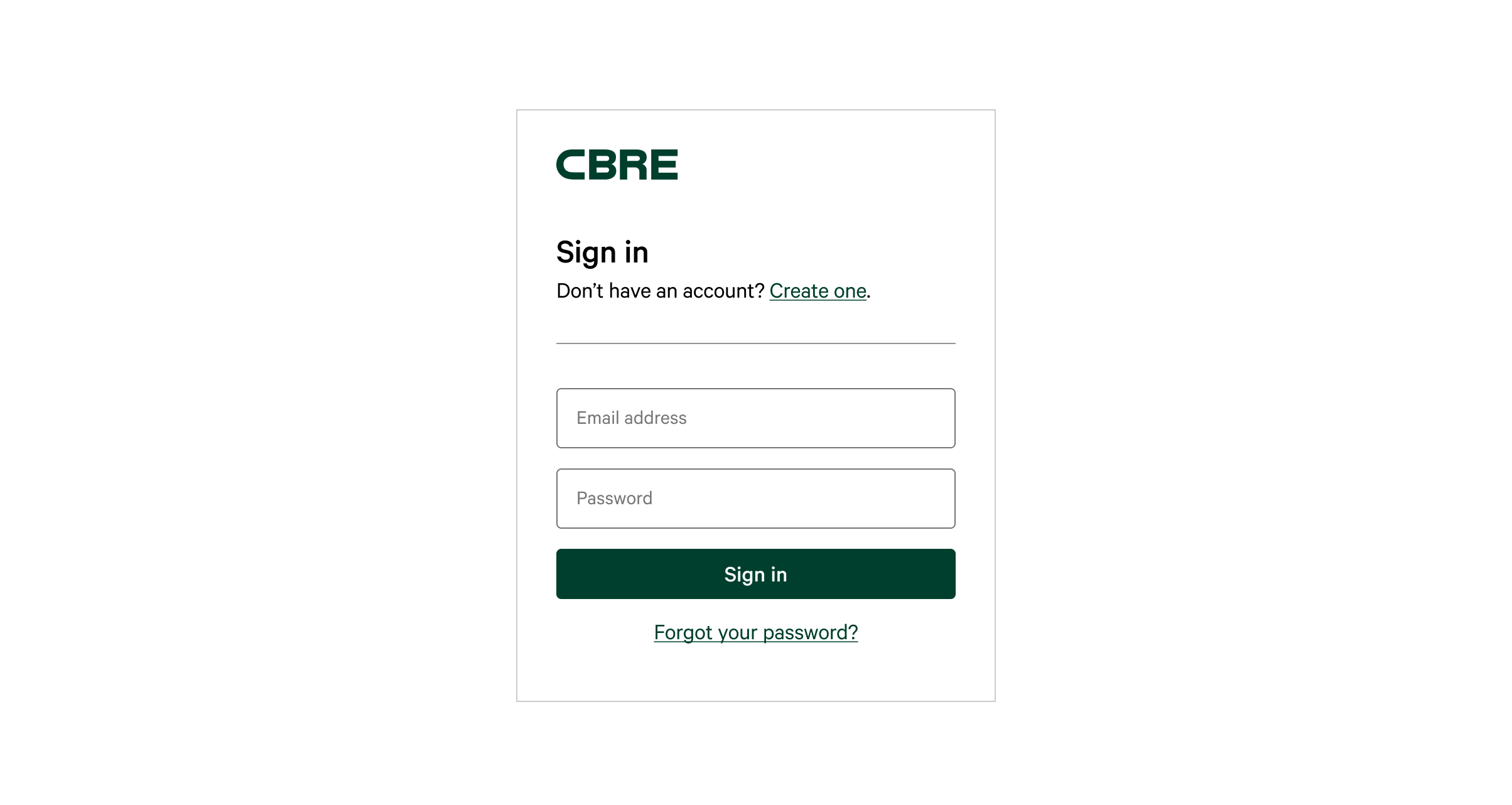 Cbre Email Login