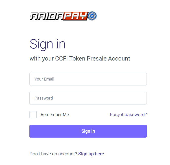 Ccfi Login