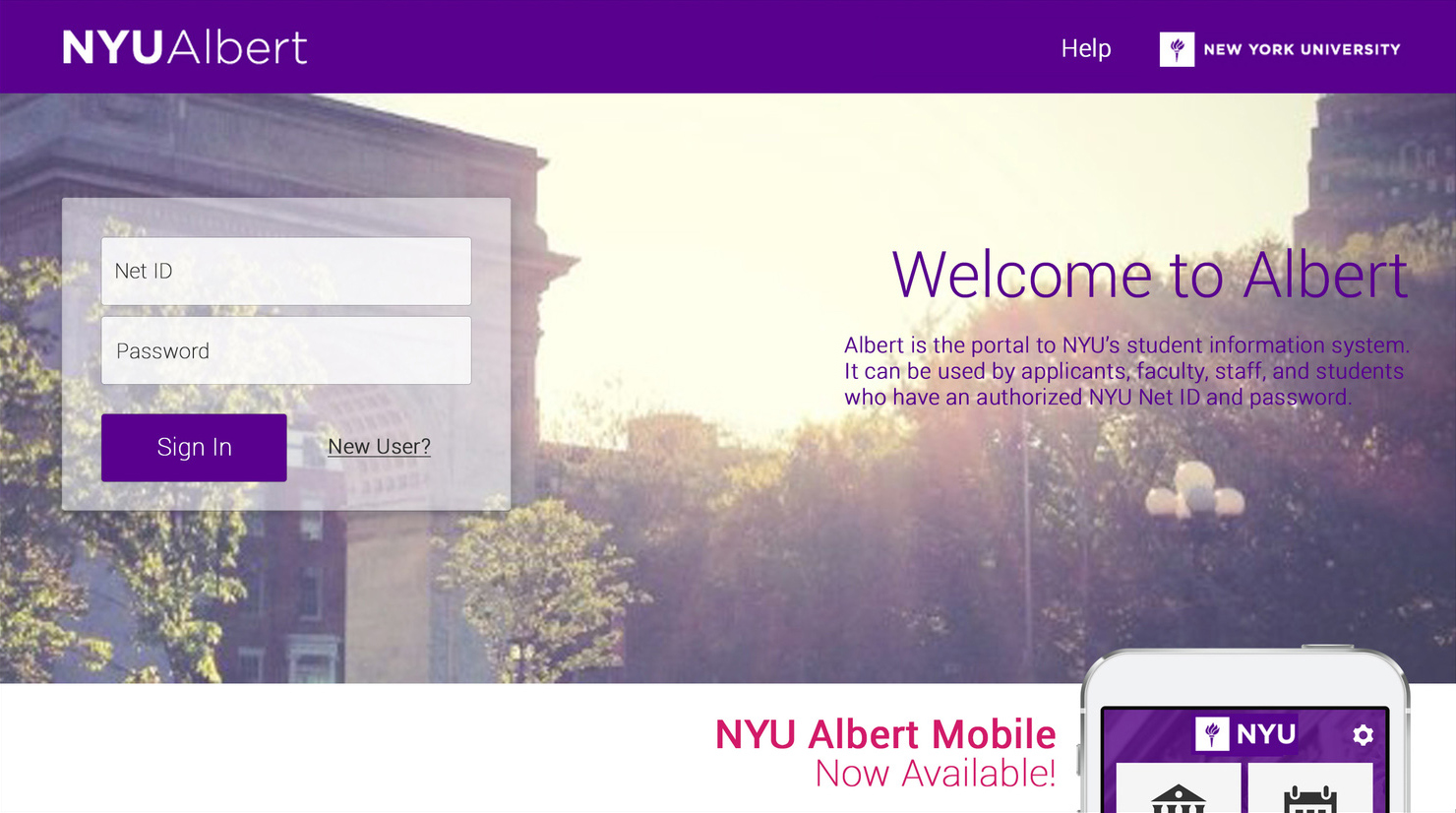 Central Nyu Login