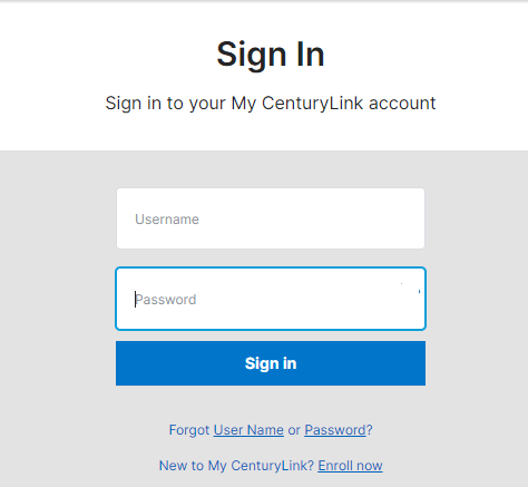 Centry Link Login