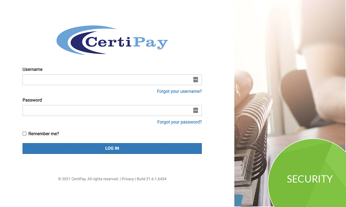 Certipay Online Login For Employee