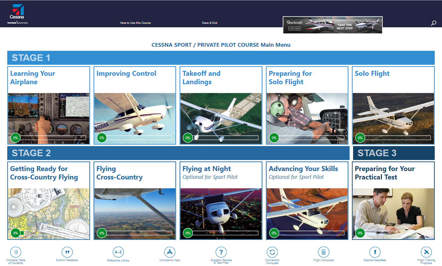 Cessna King Schools Login