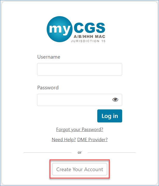 Cgs Provider Login