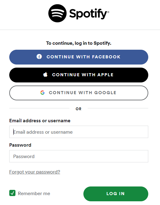 Change Spotify Login From Facebook To Email