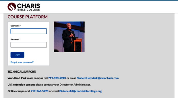 Charisbiblecollege Desire2Learn Login