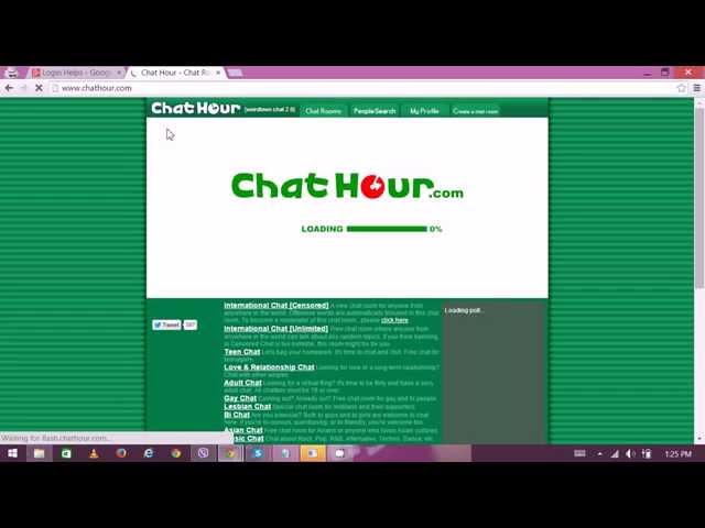 Chat Hour Login