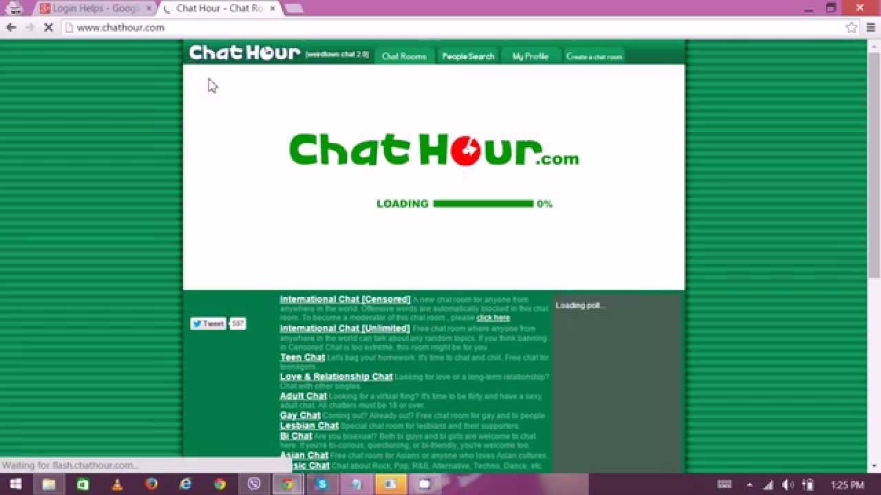 Chat Hour Mobile Login