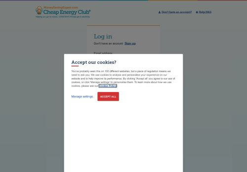 Cheap Energy Club Login