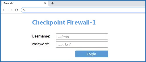 Checkpoint Admin Login