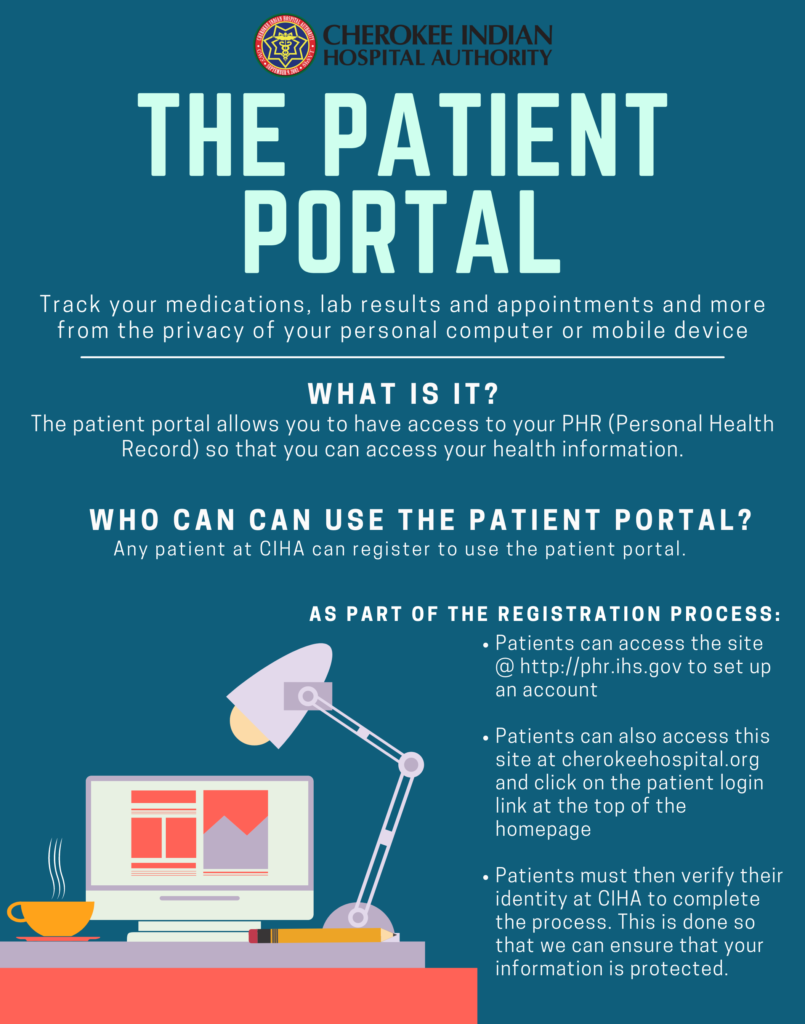 Cherokee Nation Patient Portal Login