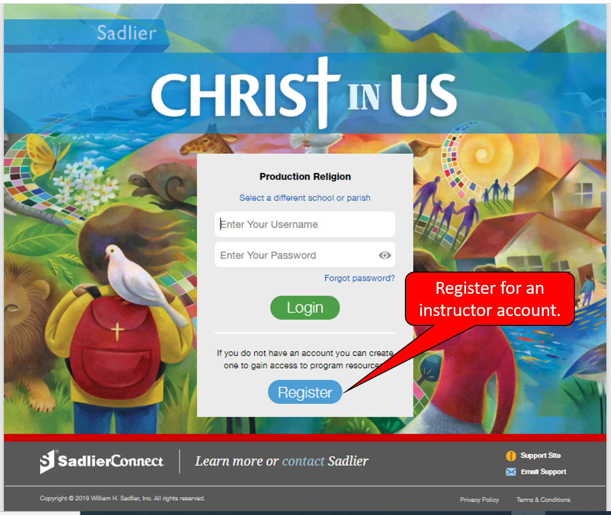 Christinus Login