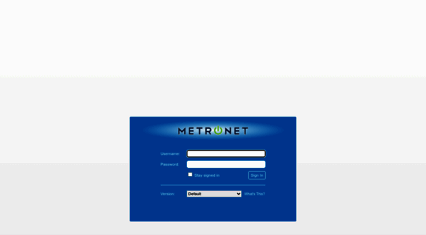 Cinergy Metronet Email Login