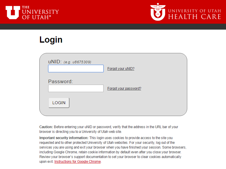 Cis Login Utah