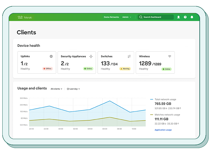 Cisco Meraki Dashboard Login