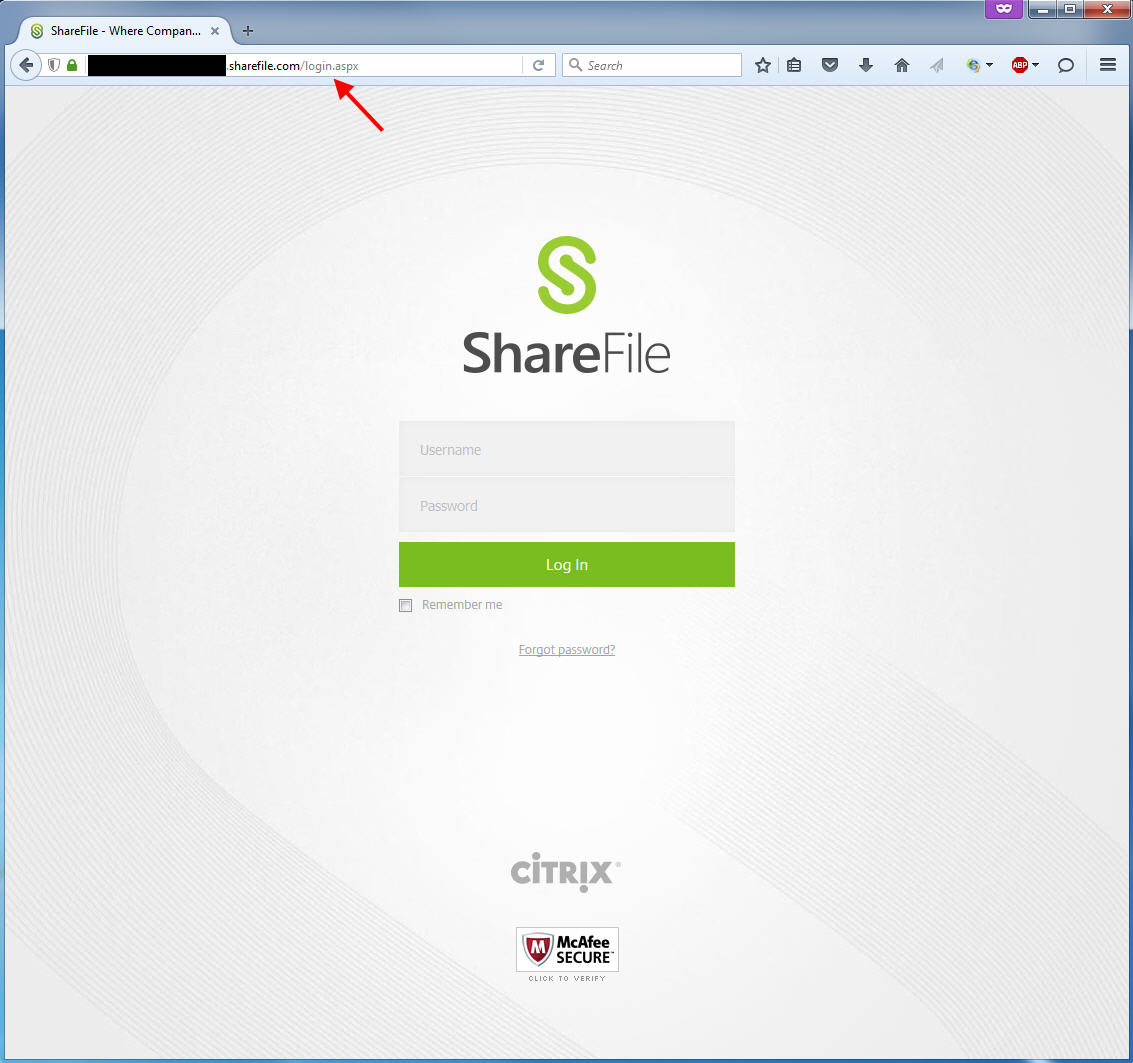 Citrix Sharefile Login