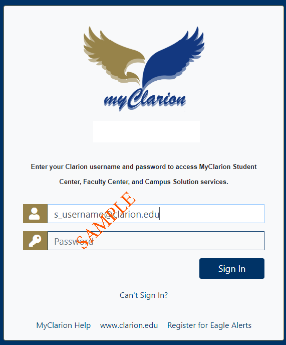 Clarion Login