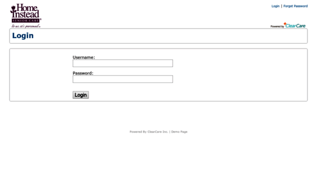 Clearcareonline Com Login