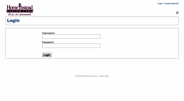 Clearcareonline Login