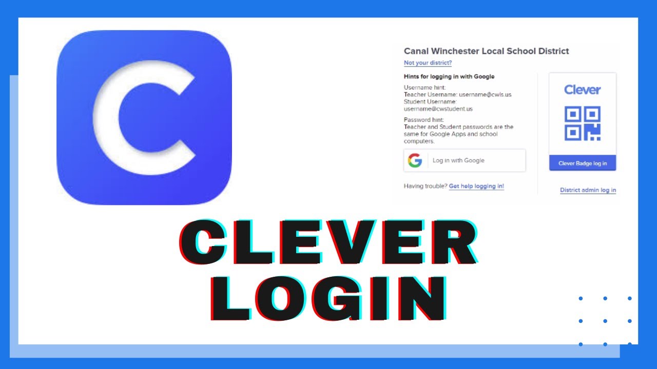 Clever Portal Login With Google