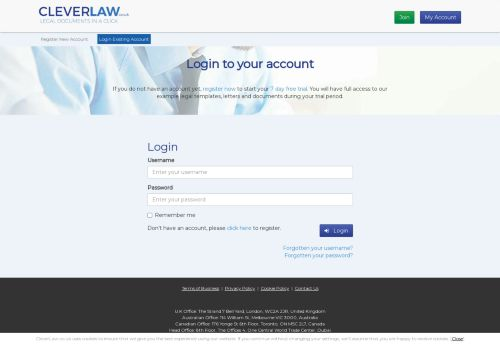 Cleverlaw Login