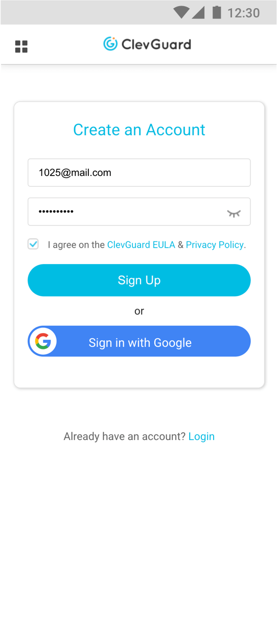 Clevguard.Net Login