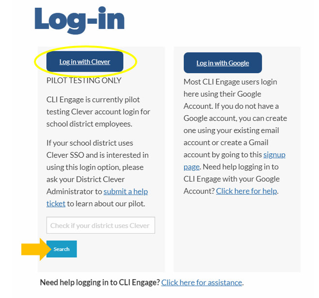 Cli Engage Login