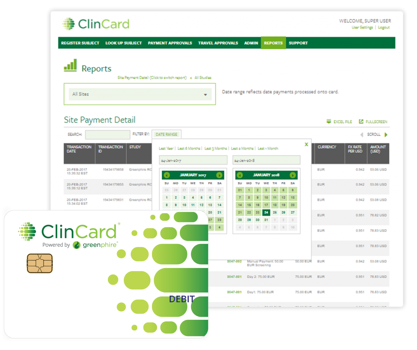 Clinic Card Login