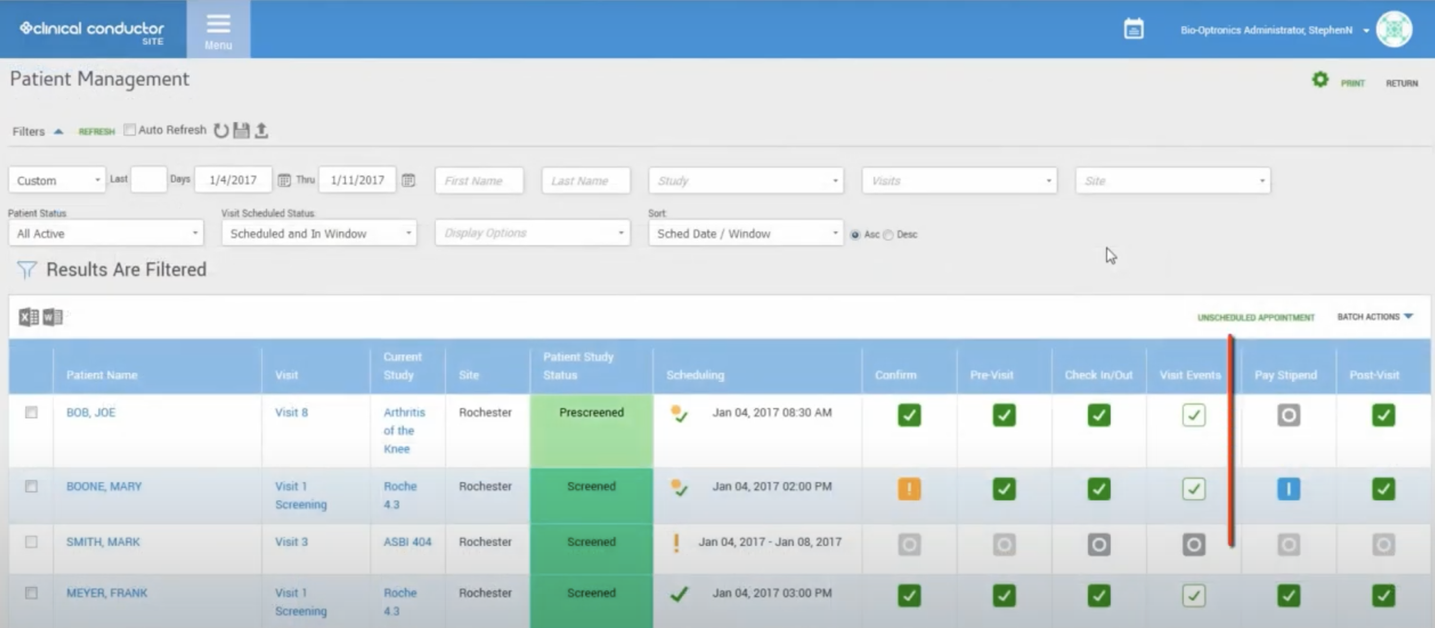 Clinical Conductor Login