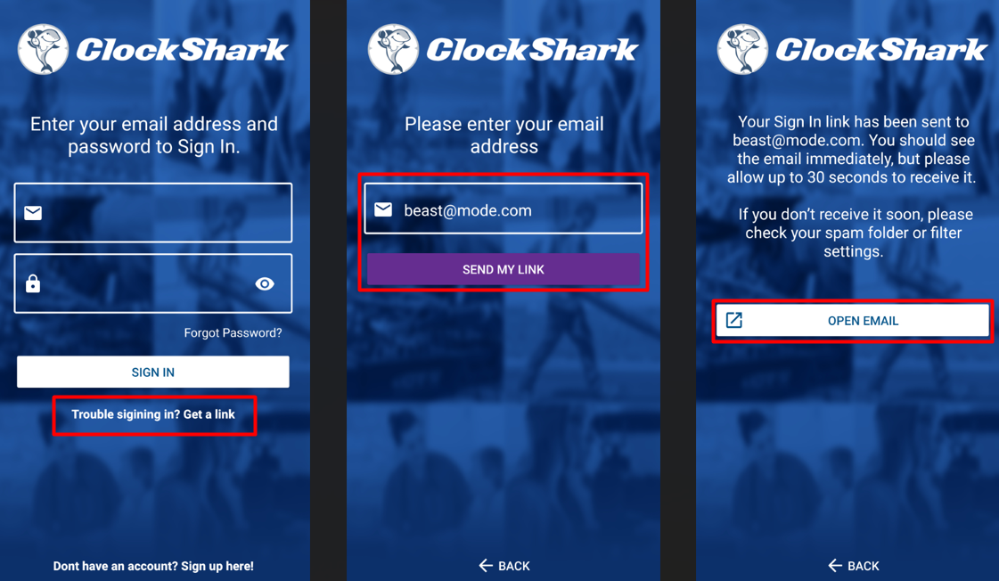 Clockshark Login