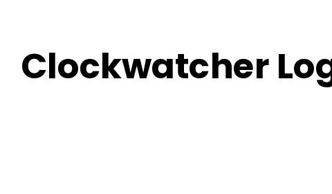 Clockwatcher Login