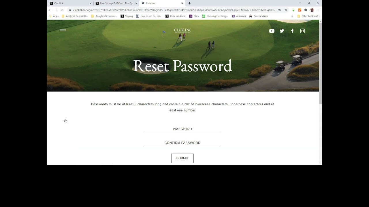 Clublink Member Login