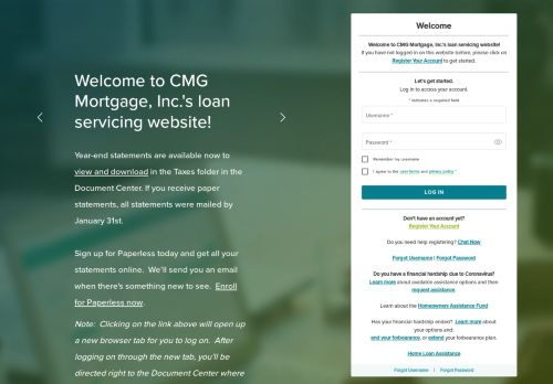 Cmg Loan Administration Login